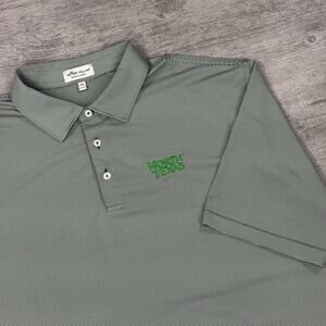 NWOT Peter Millar UNT Men Sz 2XL North Texas Polo Shirt Striped Preppy Jubilee